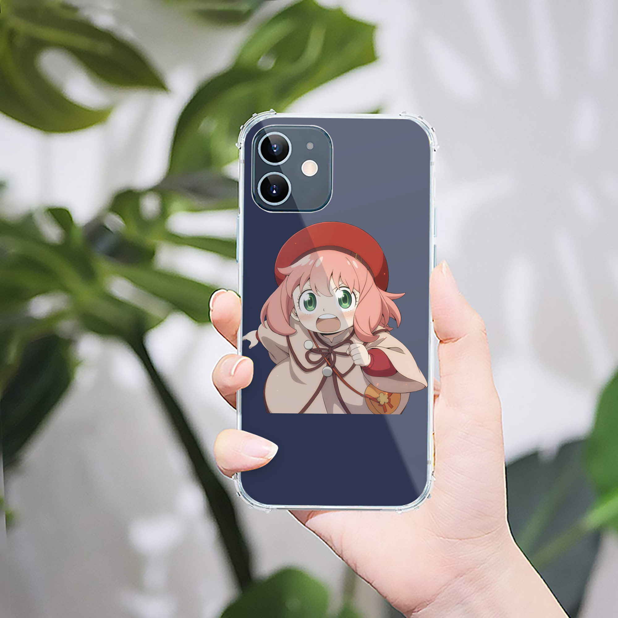（画像用） SPY×FAMILY间谍家家酒 【iPhone 12シリーズ対応】透明スマホケース（クリアソフトケース）
